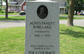 Monument Agnès Parent-Robillard