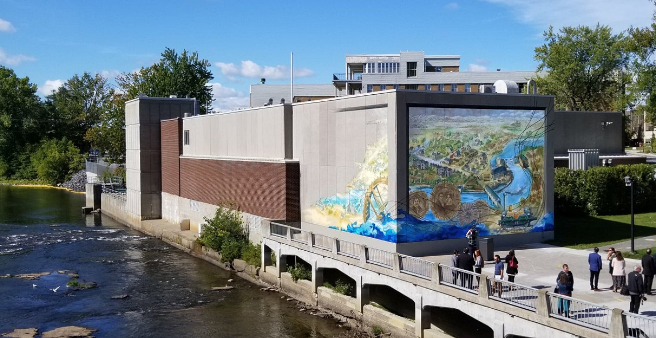 Usine de traitement des eaux à Joliette